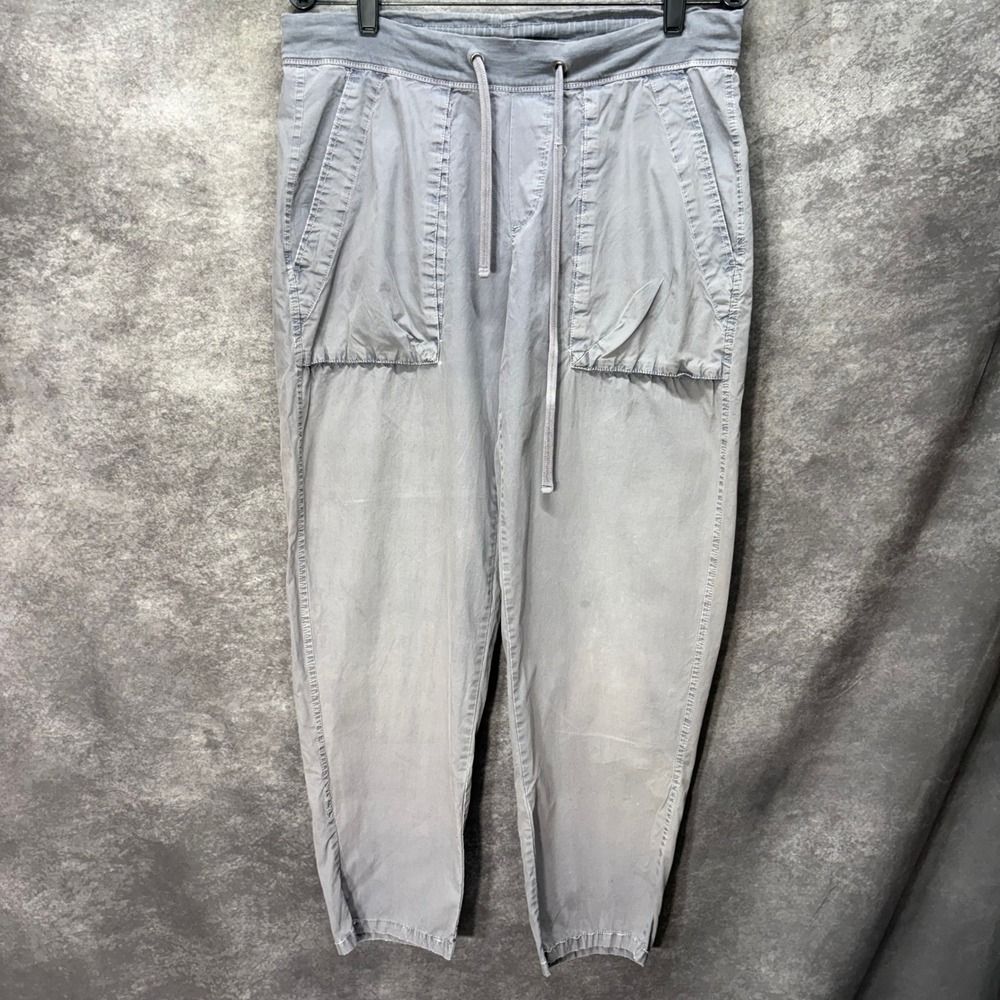 Standard James Perse Pull On Pants Womens 2 Gray Lightweight Cotton Minimalist
